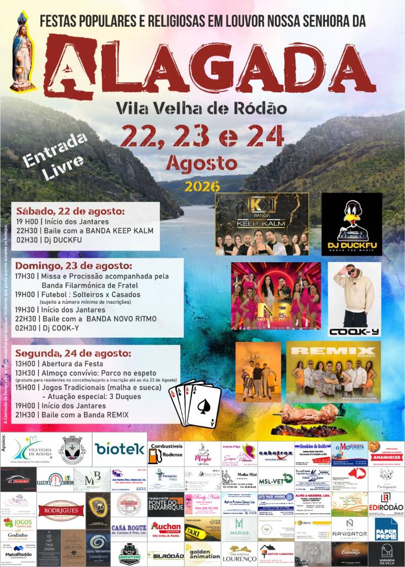 Festa em Louvor Nossa Senhora Da Alagada in Castelo Branco