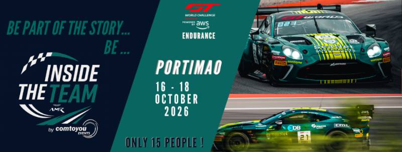 "INSIDE The Team" GTWCE Portimao Race in Faro