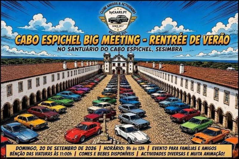 Cabo Espichel - Big Meeting - CAARS - Rentré do Verão em Setúbal