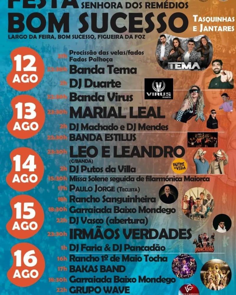 Festa Bom Sucesso 2026 in Coimbra