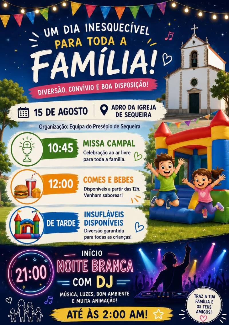 Noite Branca de Sequeira 2026 em Braga