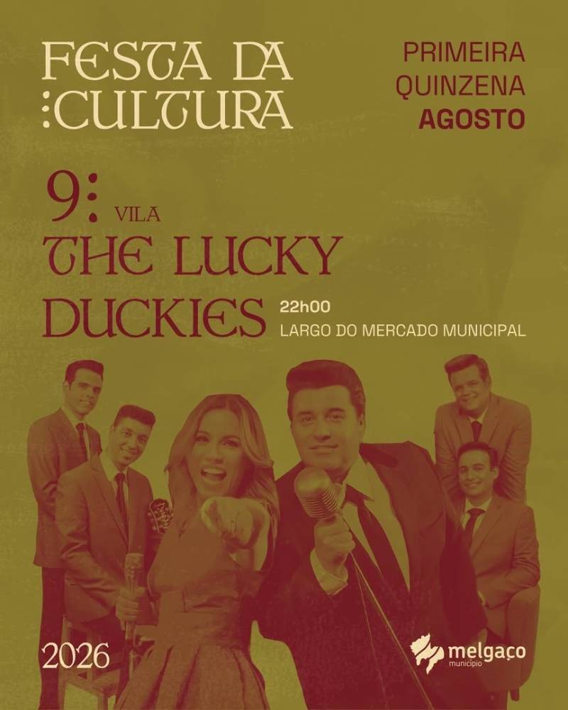 Lucky Duckies - Festa da Cultura 2026 | MELGAÇO in Viana do Castelo