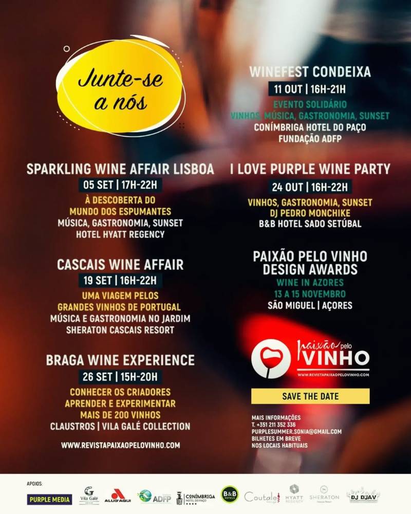 🍷 EVENTOS VÍNICOS COM ASSINATURA PAIXÃO PELO VINHO in Lisbon