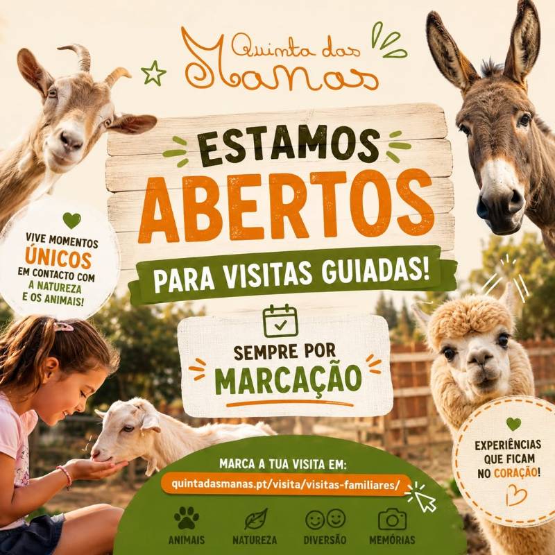 Quinta Pedagógica Quinta das Manas em Braga